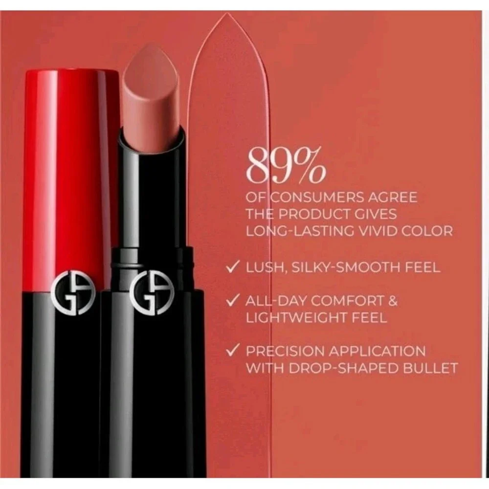 Giorgio Armani Lip Power Longwear Vivid Color Lipstick in the shade 109...